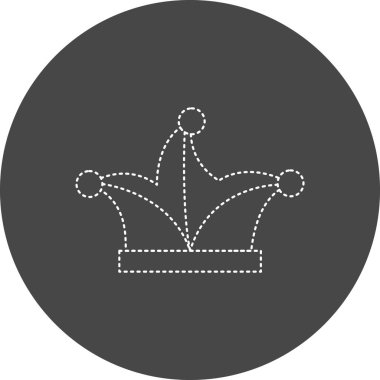 Joker Hat web icon. vector illustration