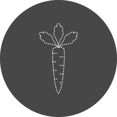 havuç vektör çizim