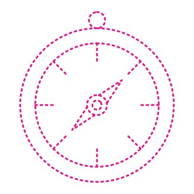 Pusula simgesi vektör resimlemesi