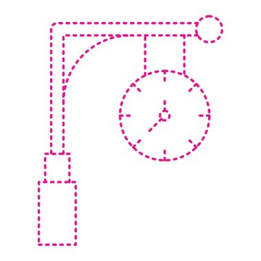 Chronometre simge vektör çizim