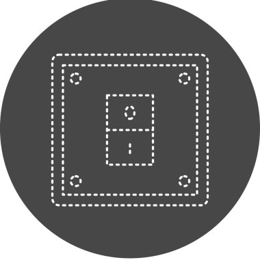 Electricity Switch Vector Glyph Icon Design 