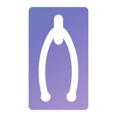 purple pepper icon isolated on white background. vector illustration