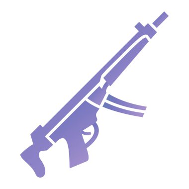 Silah simgesinin vektör illüstrasyonu