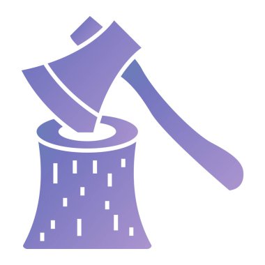 Balta simgesi vektör illüstrasyonu