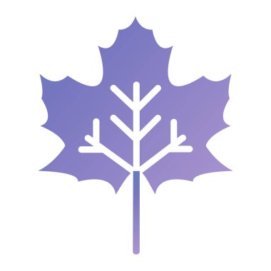 sonbahar yaprağı ikonu vektör illüstrasyon tasarımı