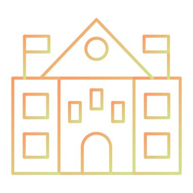 Construction web icon simple illustration