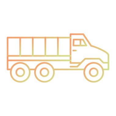 kamyon simgesi çizimi