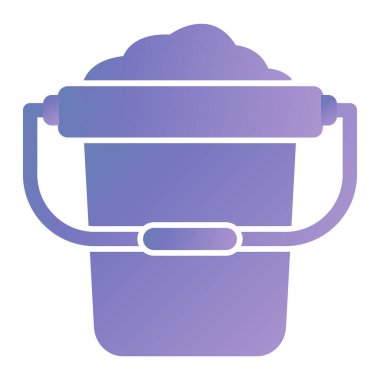 Kürek. Web simgesi basit illüstrasyon