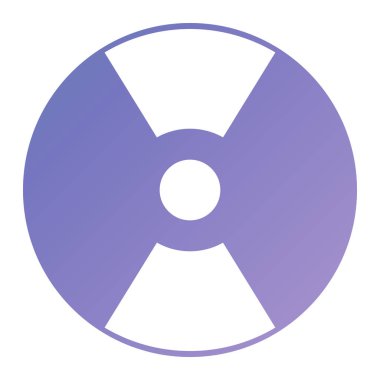 radiation icon. flat illustration of radioactive vector symbol for web