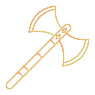 Balta simgesinin vektör illüstrasyonu