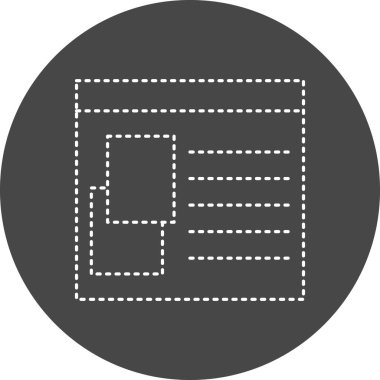 seo modern simgesinin vektör illüstrasyonu