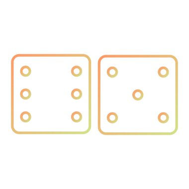 dice game icon vector illustration graphic design