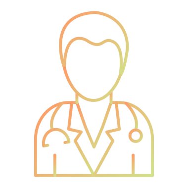 Doktor Simge vektör illüstrasyonu