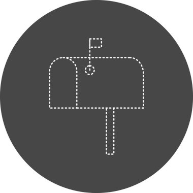 Mektup. Web simgesi basit illüstrasyon 