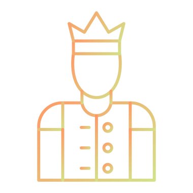 vector illustration of thin modern icon isolated on background