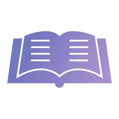 kitap simgesi vektör illüstrasyonu