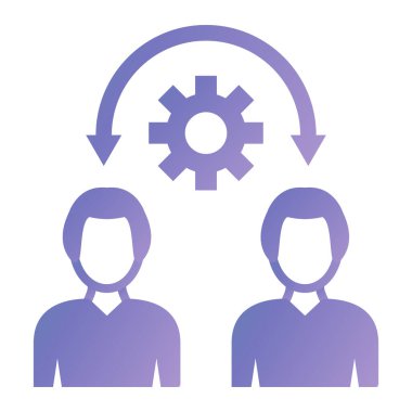 business and management line icon. vector illustration