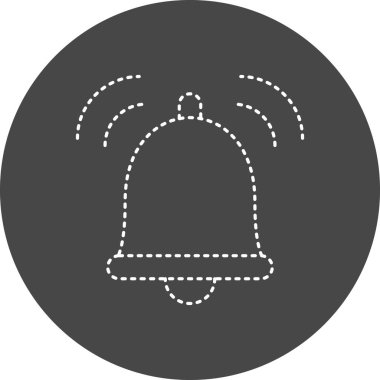 Notification web icon simple illustration