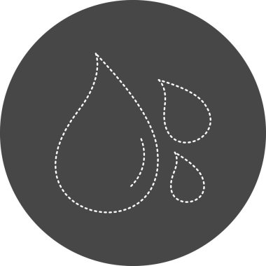 kan ikonu, vektör illüstrasyonu