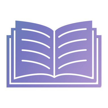 kitap simgesi vektör illüstrasyonu