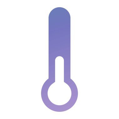 Termometre. Web simgesi basit tasarım