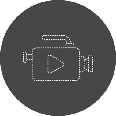 vector illustration of Video Recorder