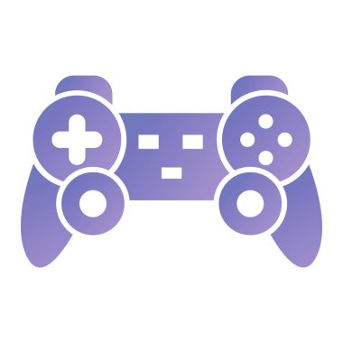 Oyun kolu. Web simgesi basit illüstrasyon