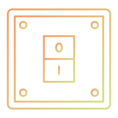 Modern b 'nin vektör illüstrasyonu eksik simgesi