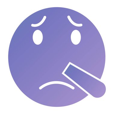 Mutlu yüz simgesi simgesi. vektör illüstrasyonu