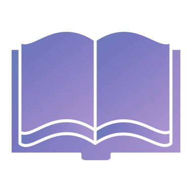 kitap simgesi vektör illüstrasyonu