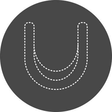 Mouth Guard modern ikon vektör çizimi