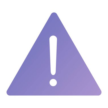 ünlem işareti simgesi, vektör illüstrasyonu