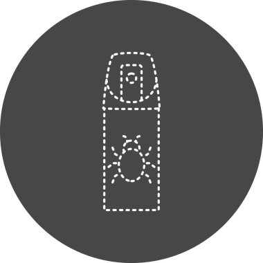 vector illustration of modern Bug Spray  icon