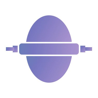 purple and pink vector illustration of a single blue and white water drop on a light background