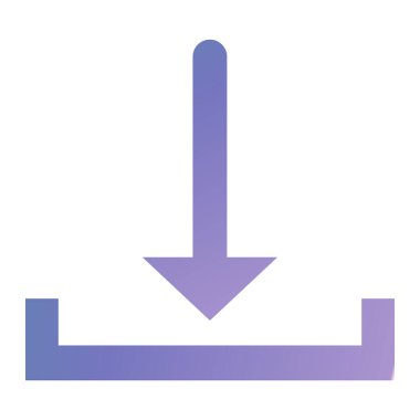 İndir. Web simgesi basit illüstrasyon