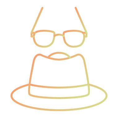 vector illustration of thin modern icon isolated on background