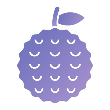 a vector illustration of a cute cartoon fruit