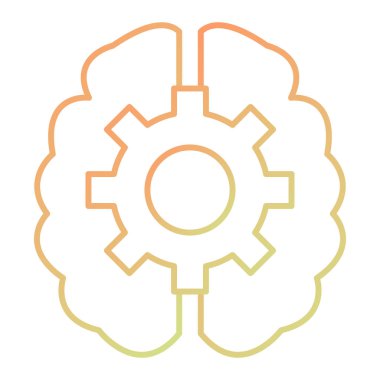 dişli simgesi vektör illüstrasyonu