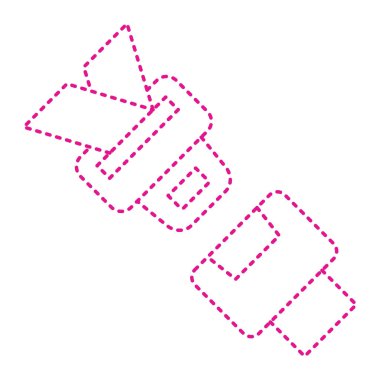 vector illustration of thin modern icon isolated on background