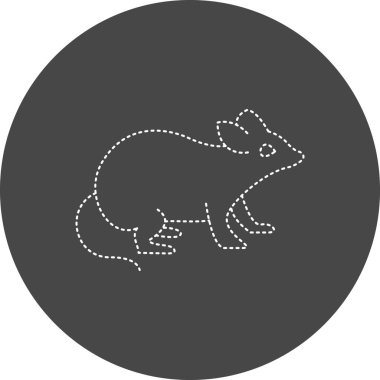 Fare simgesinin vektör çizimi