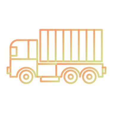 kamyon simgesi çizimi