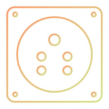 Modern b 'nin vektör illüstrasyonu eksik simgesi