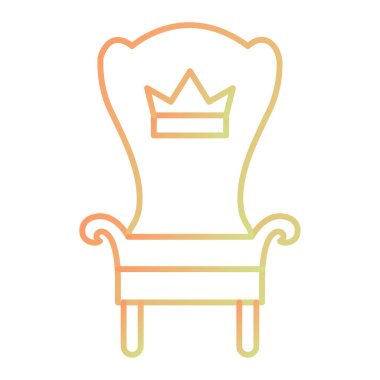 Bir tacın vektör illüstrasyonu