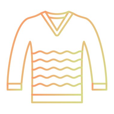 Kumaş simgesi vektör illüstrasyonu