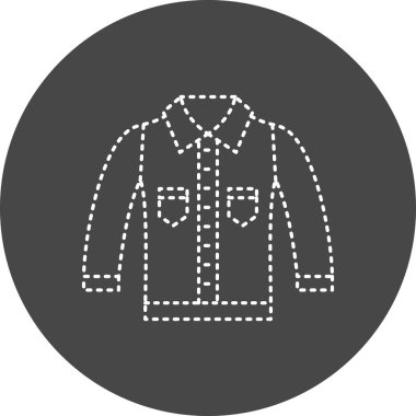 ceket vektör çizim