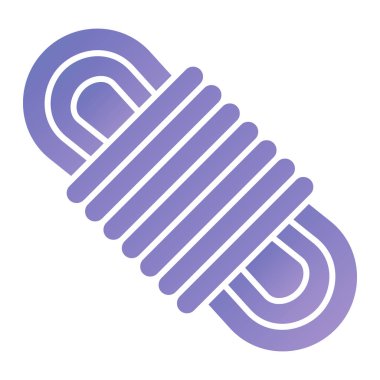 Tek izole edilmiş simge ögesinin vektör illüstrasyonu