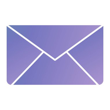 zarf simgesi vektör illüstrasyonu