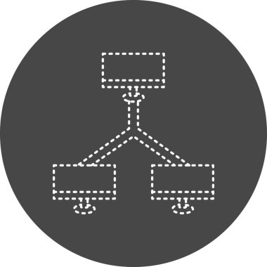 Bağlantı. Web simgesi basit tasarım