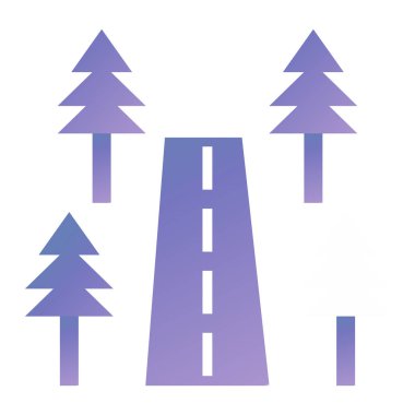 Yol tabelası. Basit resimleme