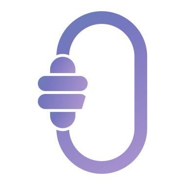 Tek bir simgenin vektör illüstrasyonu